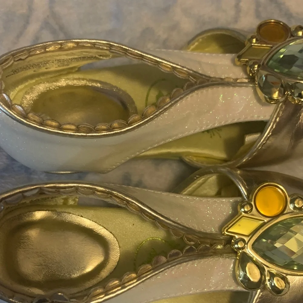 Disney Silver and Gold Kids Shoes